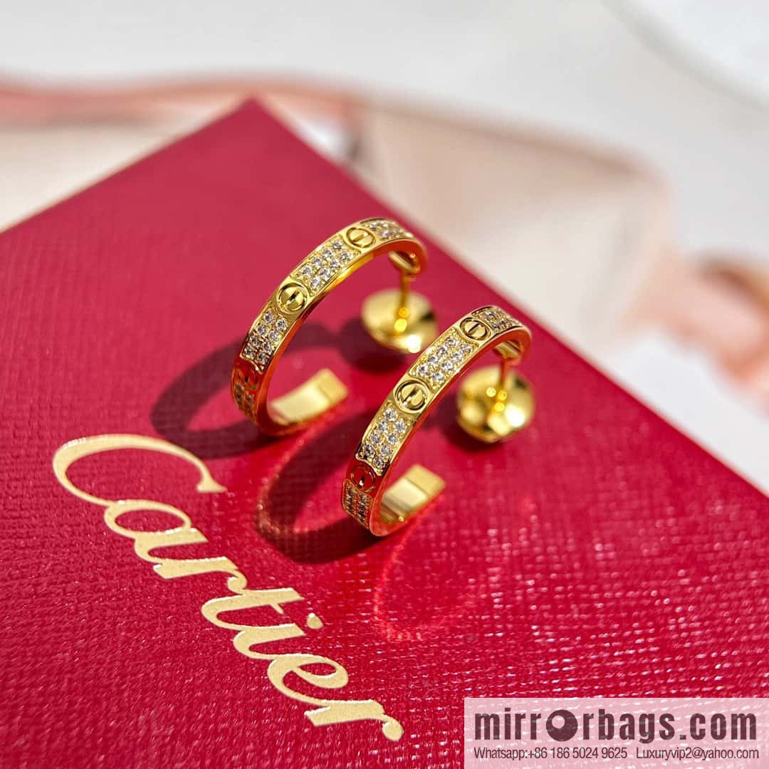 ❗️CNC version ❗️ ☀️ original order x ☀️ Cartier LOVE series gypsy earrings ☀️