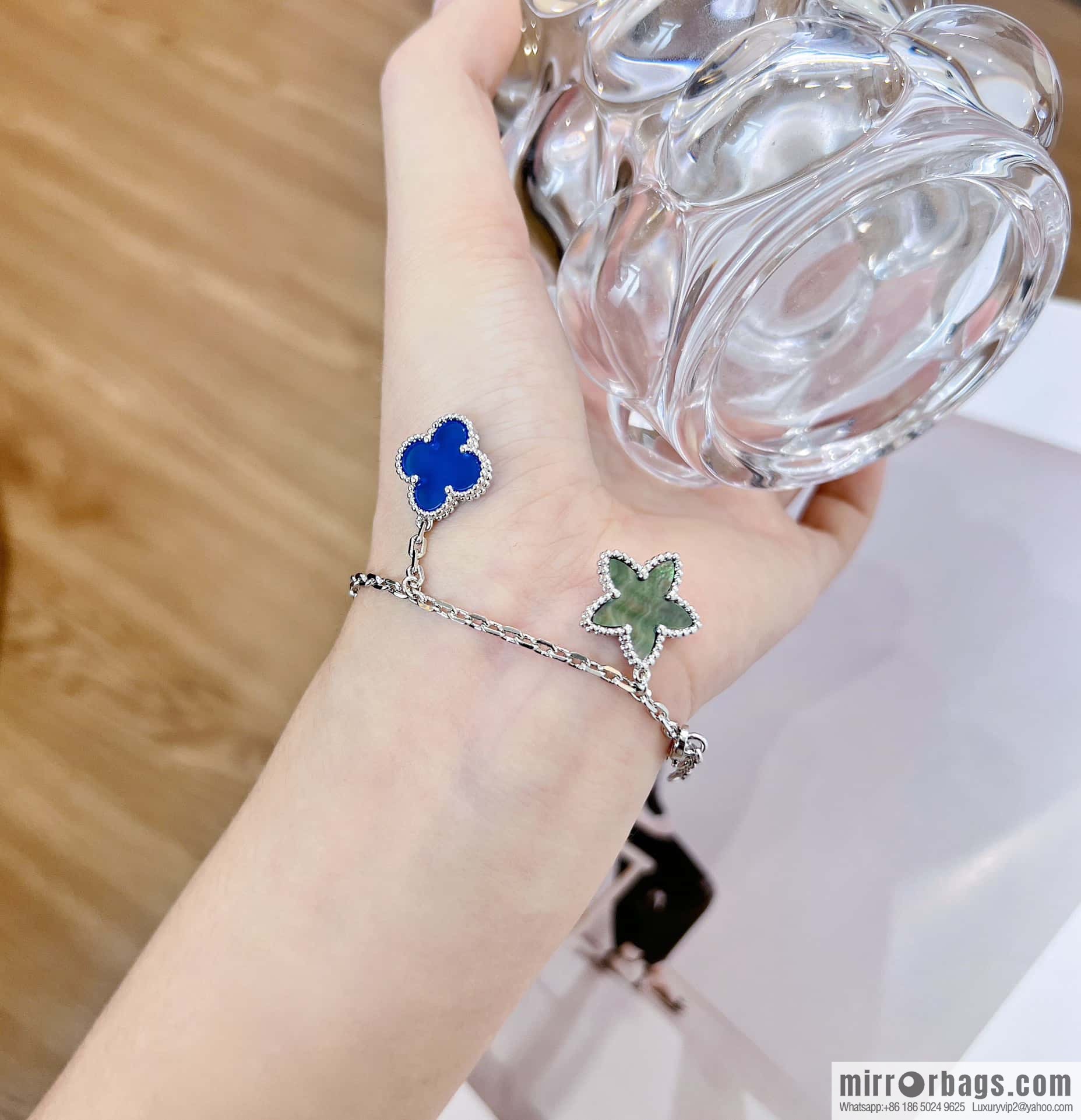 ❗️CNC version ❗️ ☀️ original ☀️ Van Cleef & Arpels lucky four-flower bracelet ☀