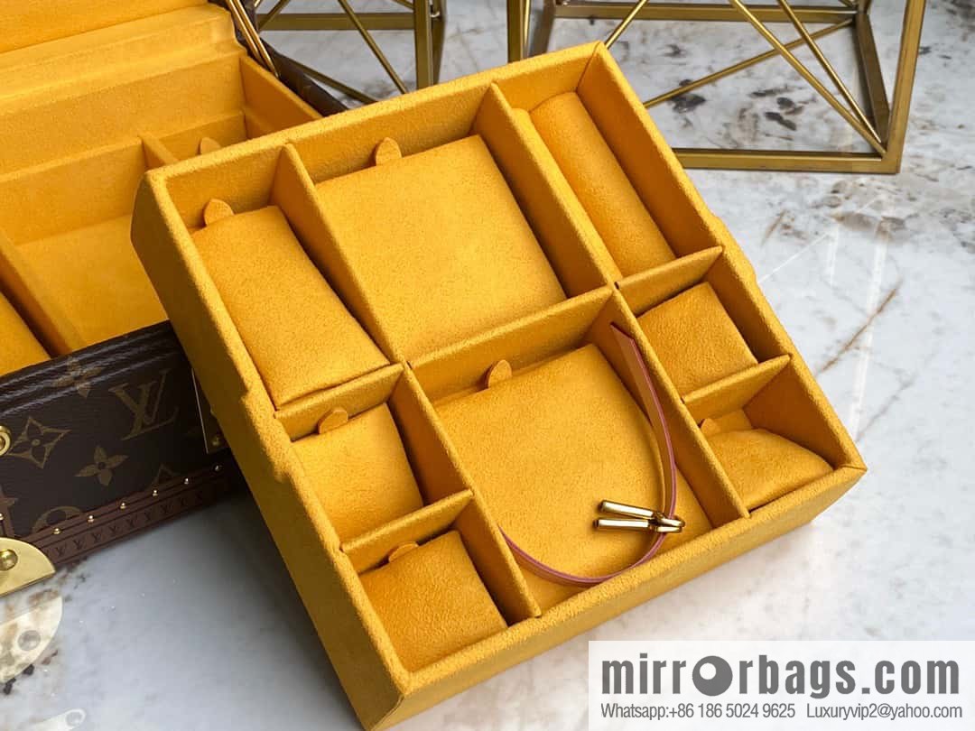 M20040 yellow, jewelry box, box series COFFRET JOAILLERIE jewelry box