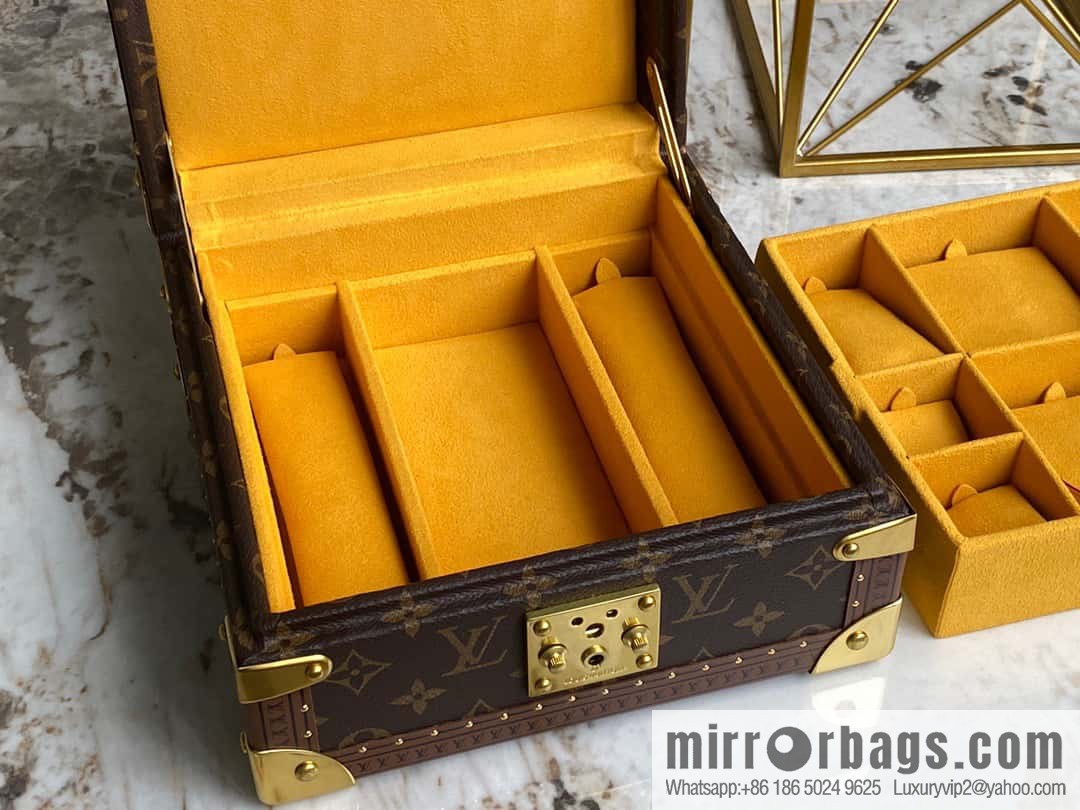 M20040 yellow, jewelry box, box series COFFRET JOAILLERIE jewelry box