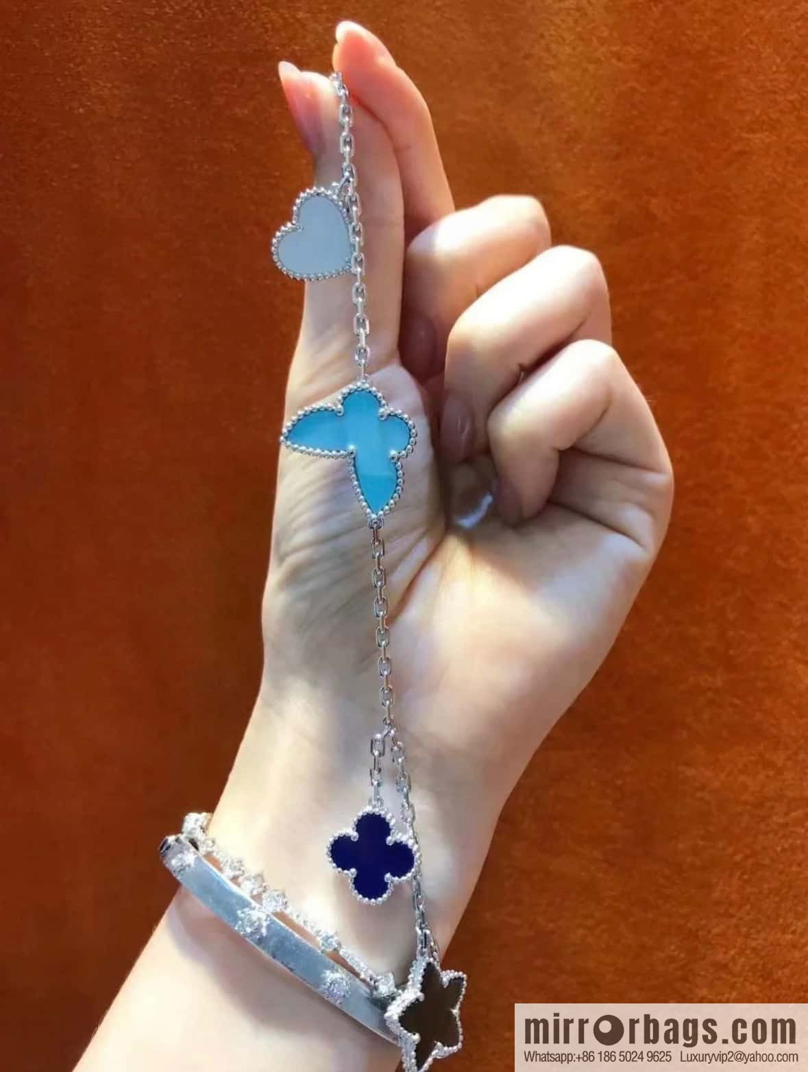 ❗️CNC version ❗️ ☀️ original ☀️ Van Cleef & Arpels lucky four-flower bracelet ☀