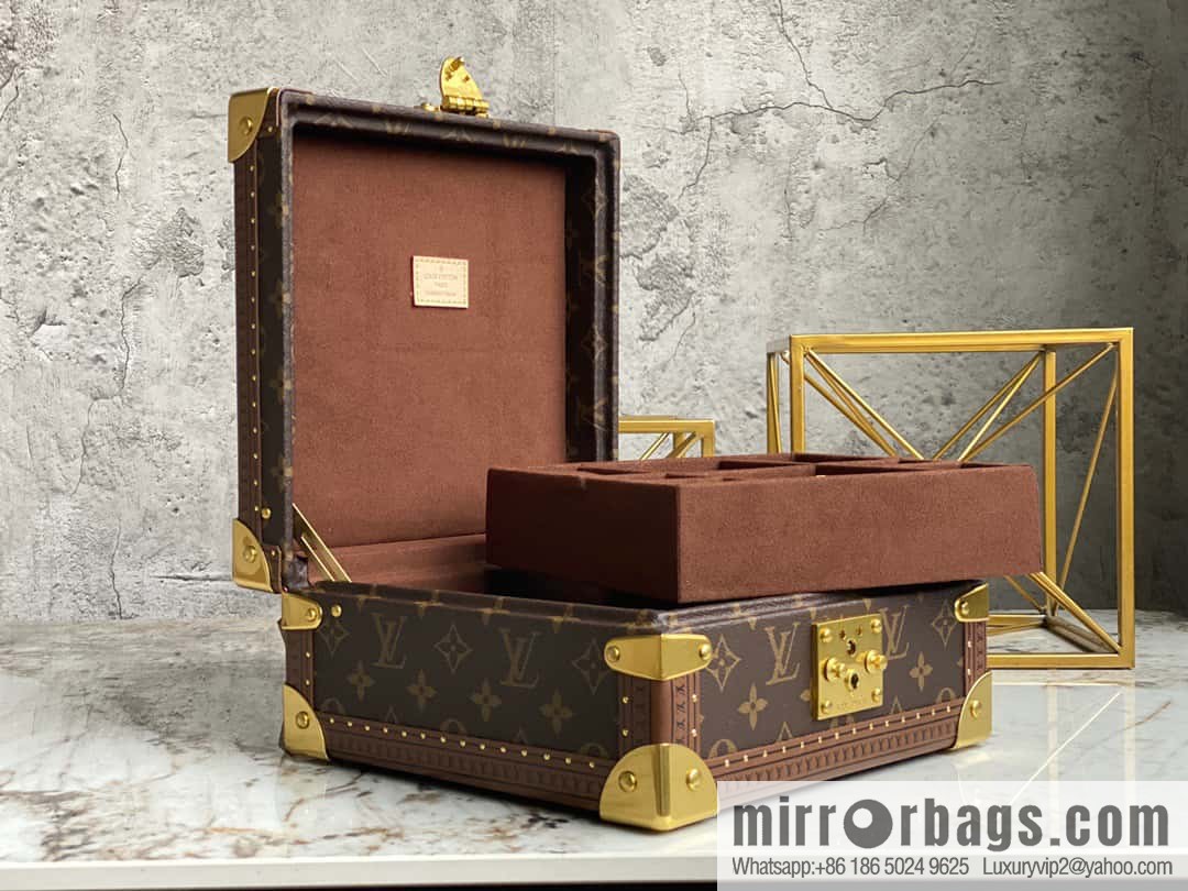 M20040 brown, jewelry box, box series COFFRET JOAILLERIE jewelry box
