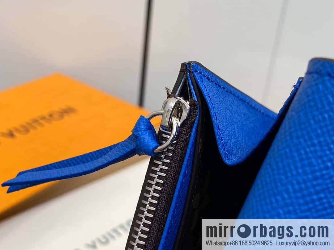 [Original single boutique] M82919 monogram blue, flip wallet series Emilie wallet m82919 m82920