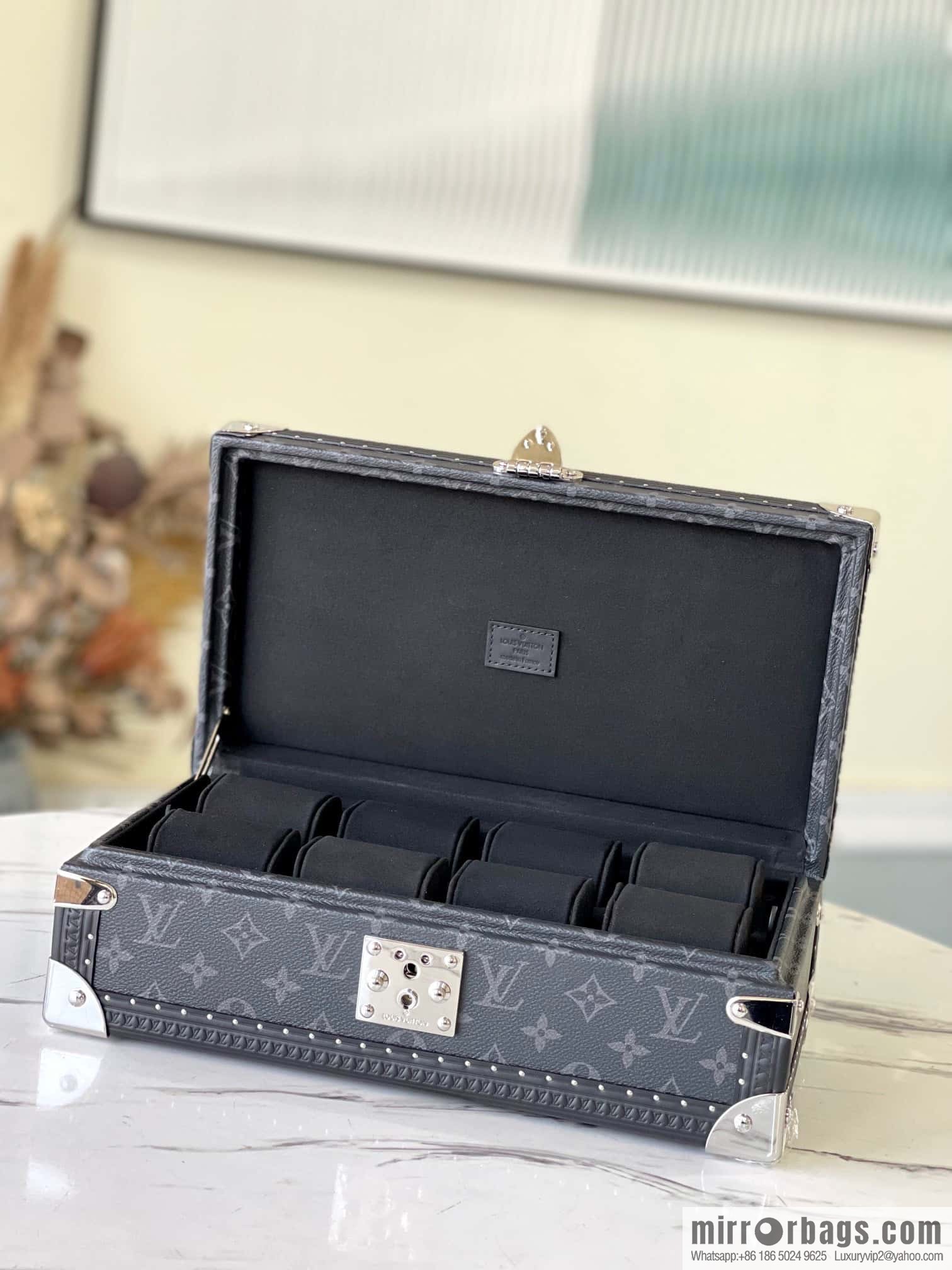 M20016 black flower/black COFFRET 8 MONTRES watch case