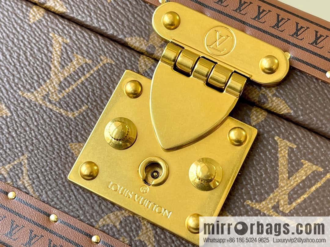 M47641 monogram/red COFFRET 8 MONTRES case