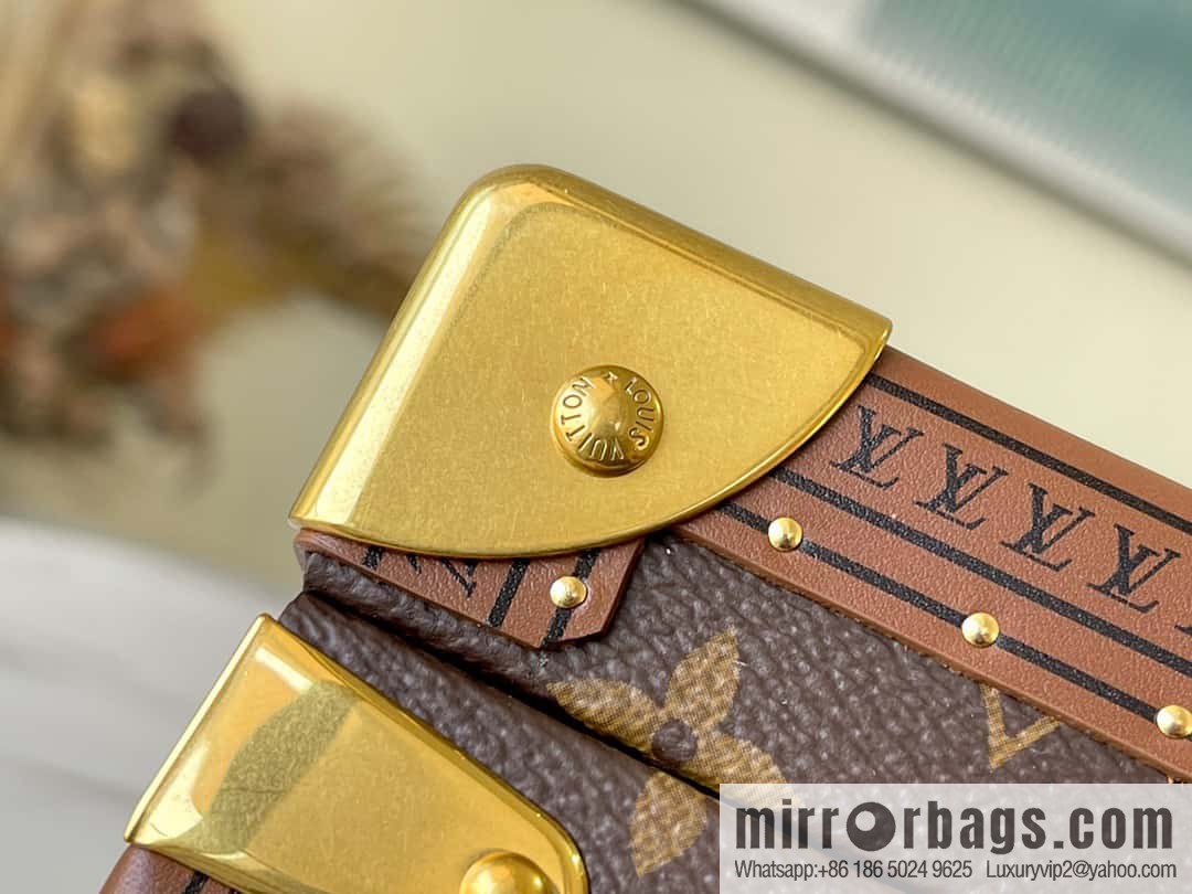 M47641 monogram/apricot COFFRET 8 MONTRES case