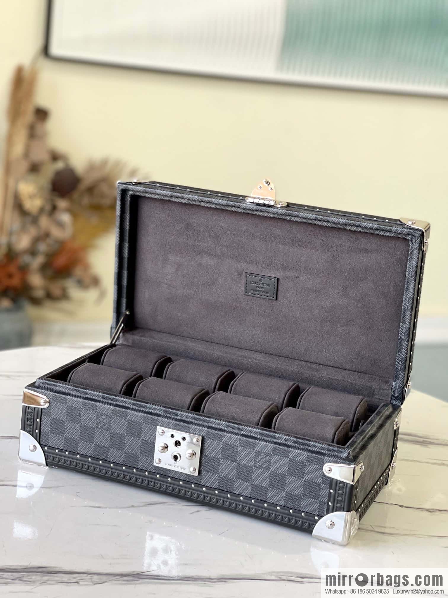 M48194 black/blue COFFRET 8 MONTRES watch case