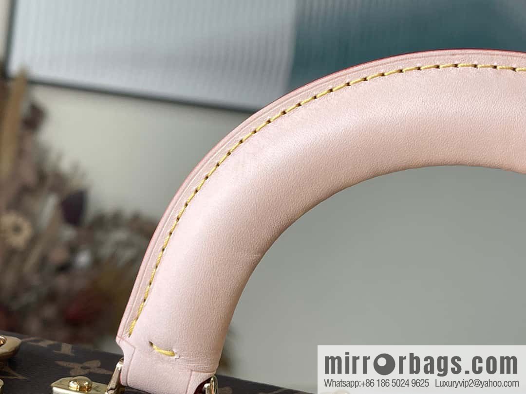 M20076 pink Monogram Jewelry Box