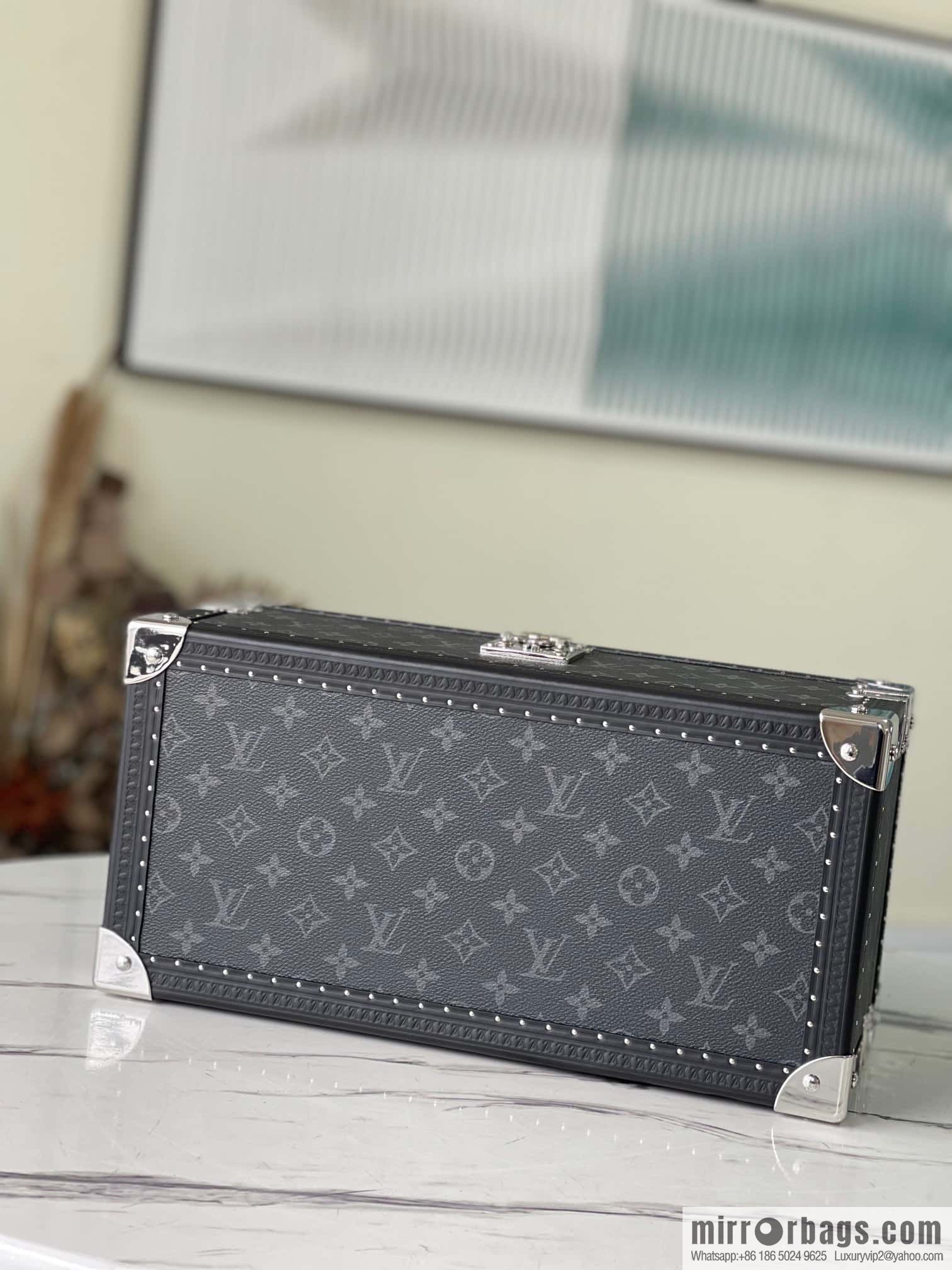 M20209 Black Flower Ash, Multifunctional Storage Box MCoffret Accessoires Hard Box
