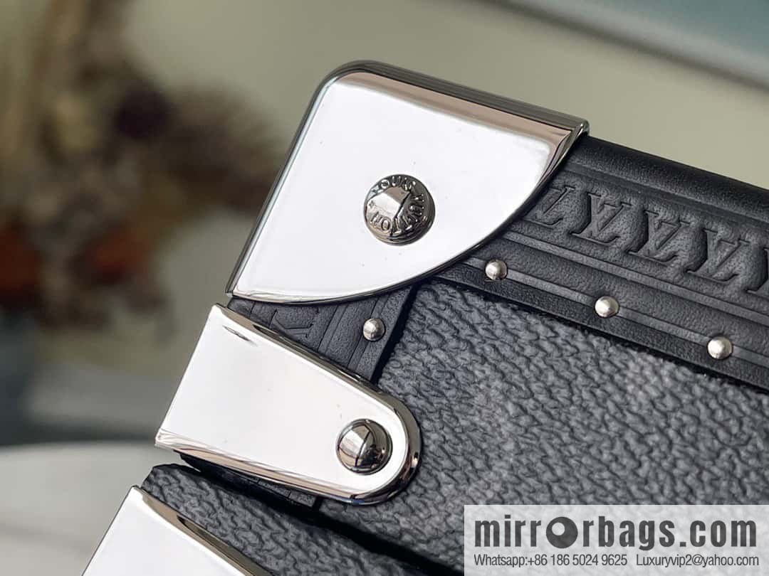 M20209 Black Flower Black Lane, Multifunctional Storage Box MCoffret Accessoires Hard Case