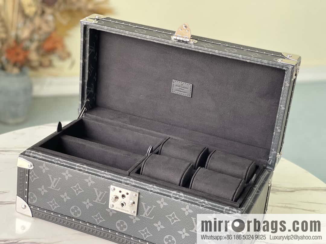 M20209 Black Flower Black Lane, Multifunctional Storage Box MCoffret Accessoires Hard Case