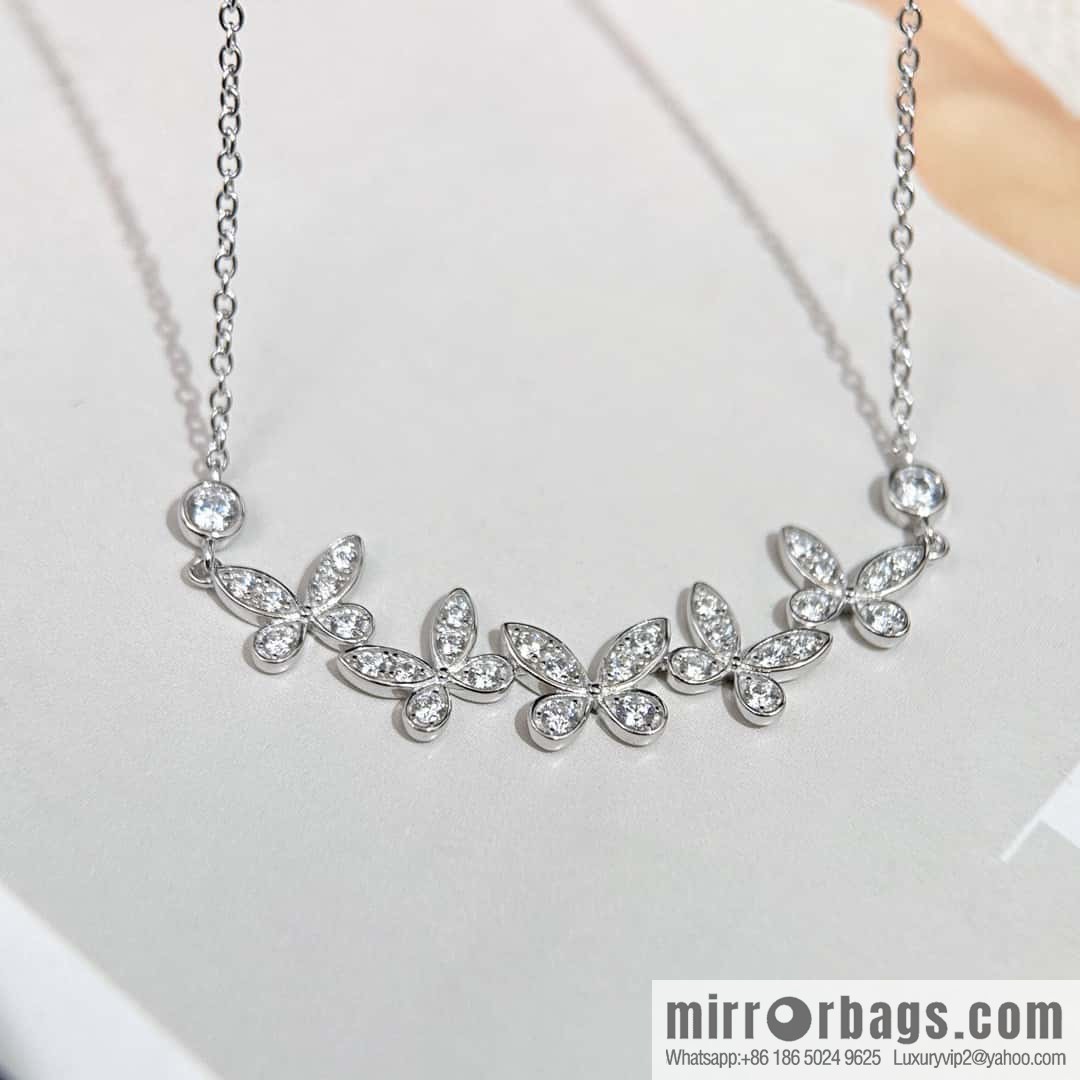 ❗️New ❗️ GRAFF 4 Butterfly Diamond Necklace