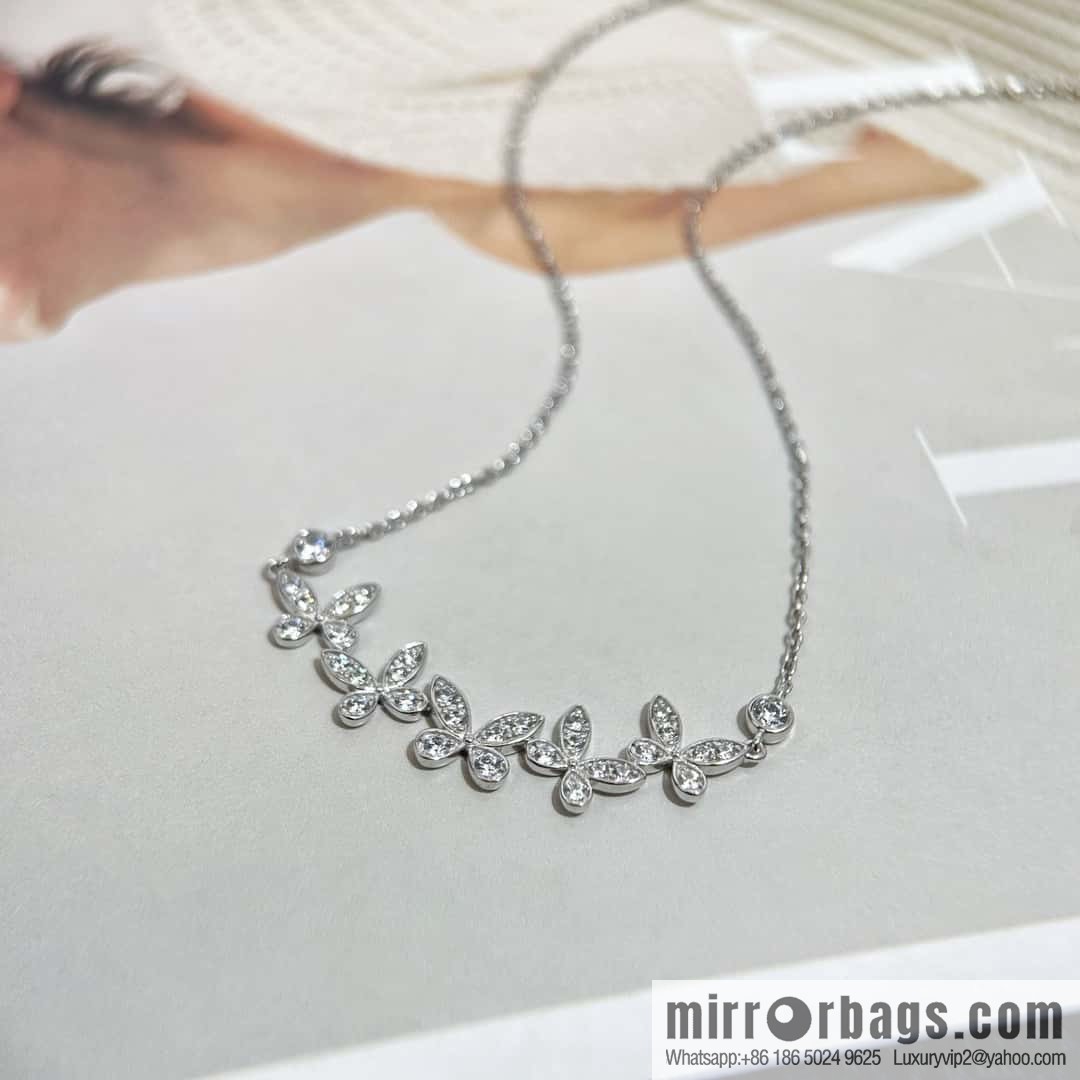 ❗️New ❗️ GRAFF 4 Butterfly Diamond Necklace