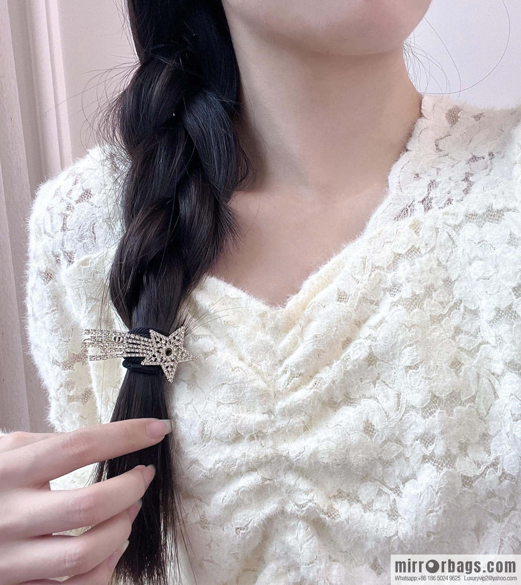 New ☑️ DIOR Dior full diamond pentagram comet hairpin hairpin