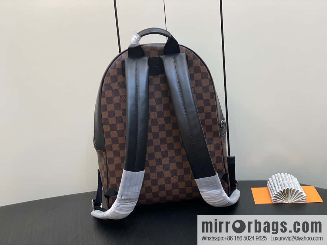 [Original single boutique] M40365 coffee grid backpack series JOSH backpack M45349 M40365