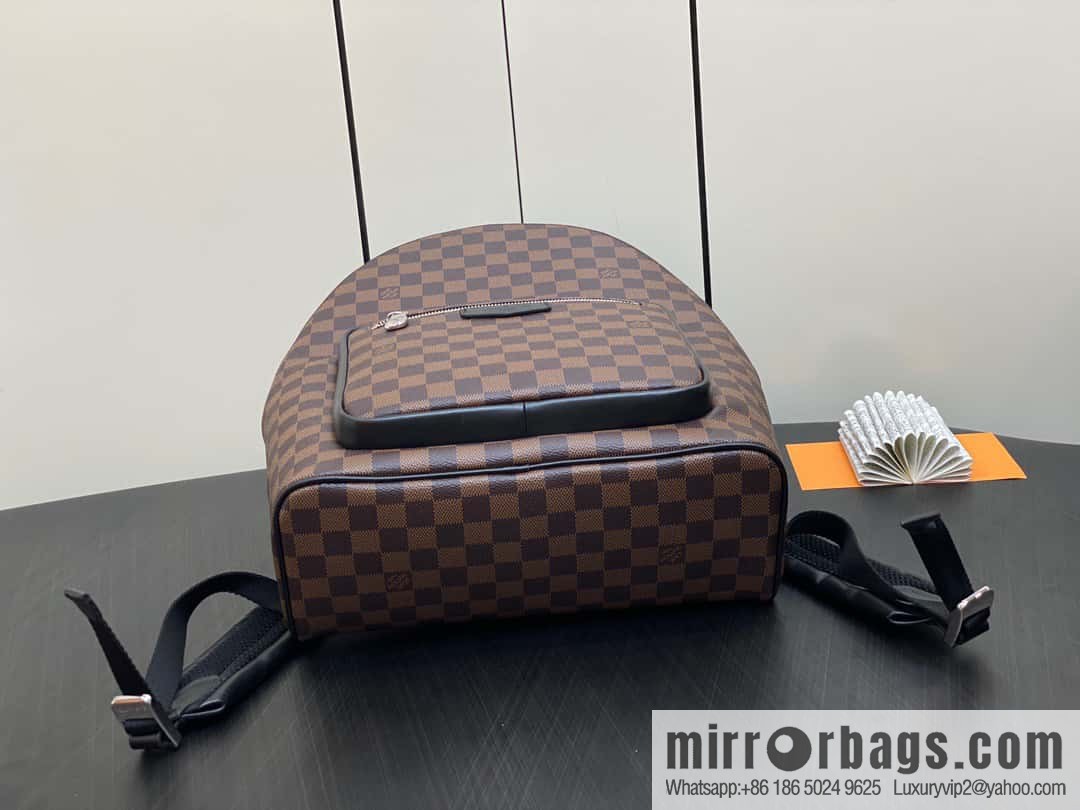 [Original single boutique] M40365 coffee grid backpack series JOSH backpack M45349 M40365