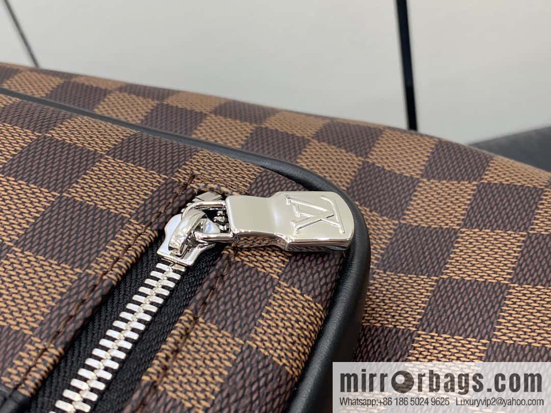 [Original single boutique] M40365 coffee grid backpack series JOSH backpack M45349 M40365