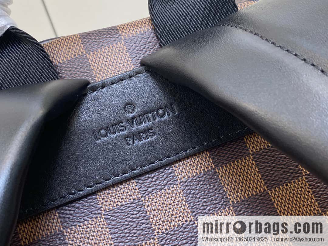 [Original single boutique] M40365 coffee grid backpack series JOSH backpack M45349 M40365