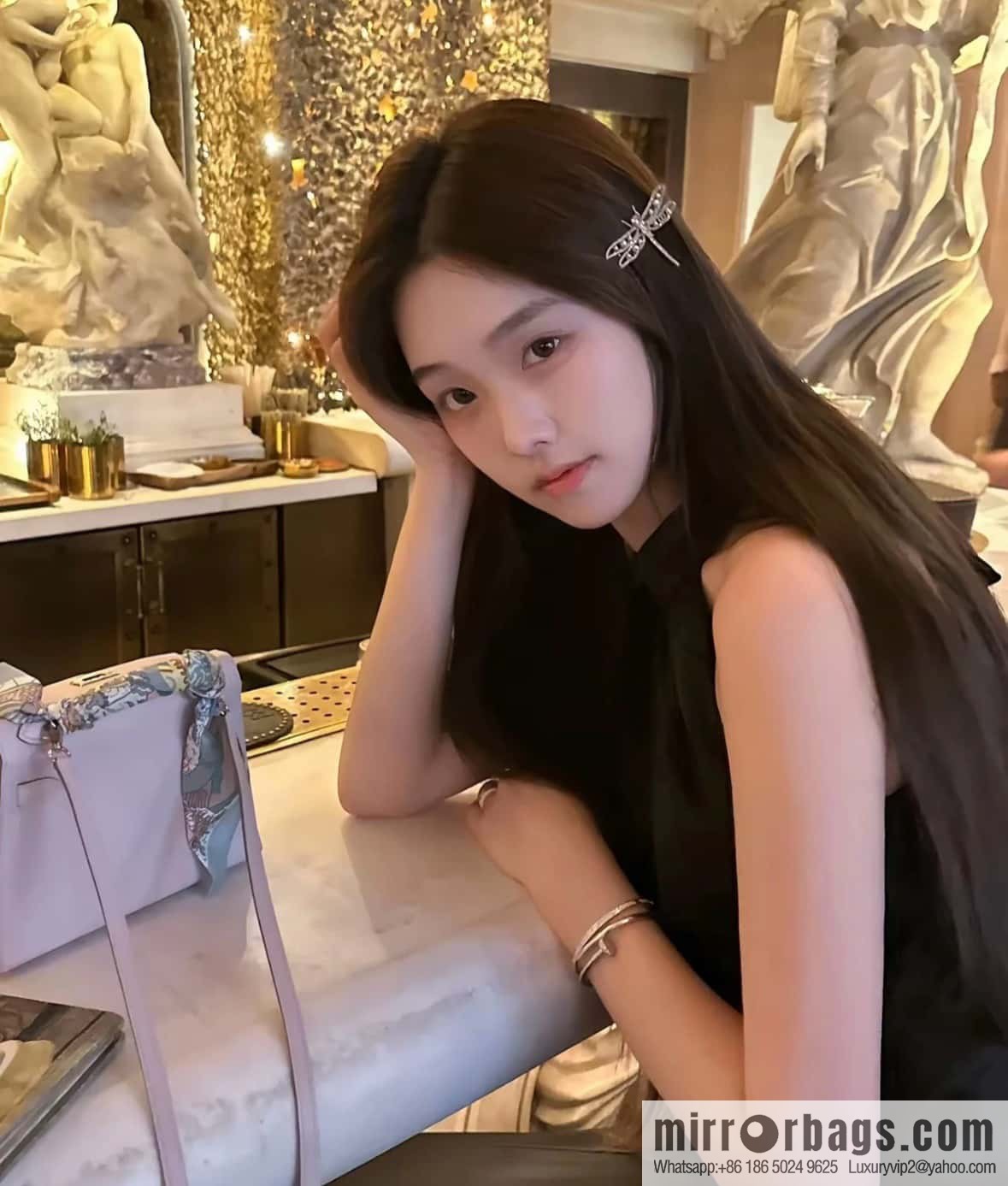New ☑️ DIOR dragonfly hairpin