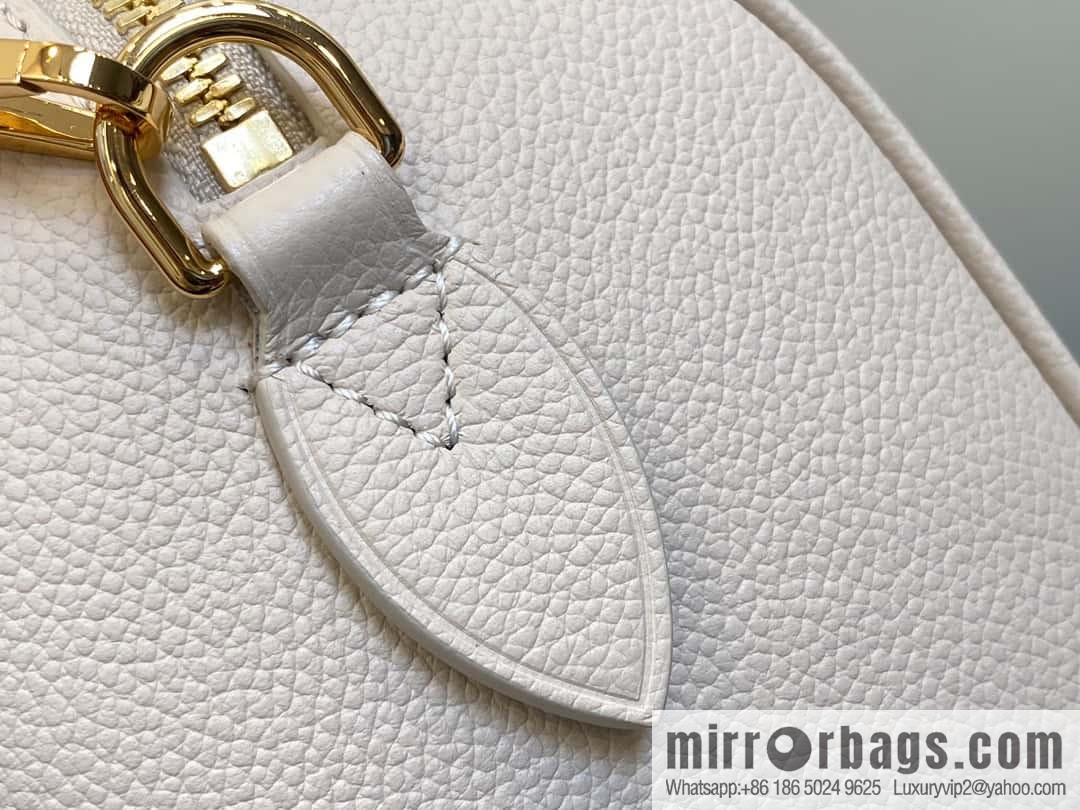 [Original single boutique] M46397 blueberry milk, full leather speedy pillow bag series Speedy Bandoulière 20 handbag