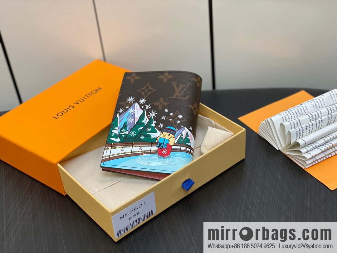 [Original order boutique] M82621 Christmas model, new autumn and winter model, passport cover