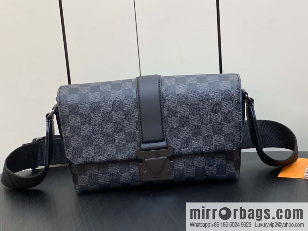 [Original order boutique] M46794 Haige, men's bag messenger bag series S-Cape messenger bag