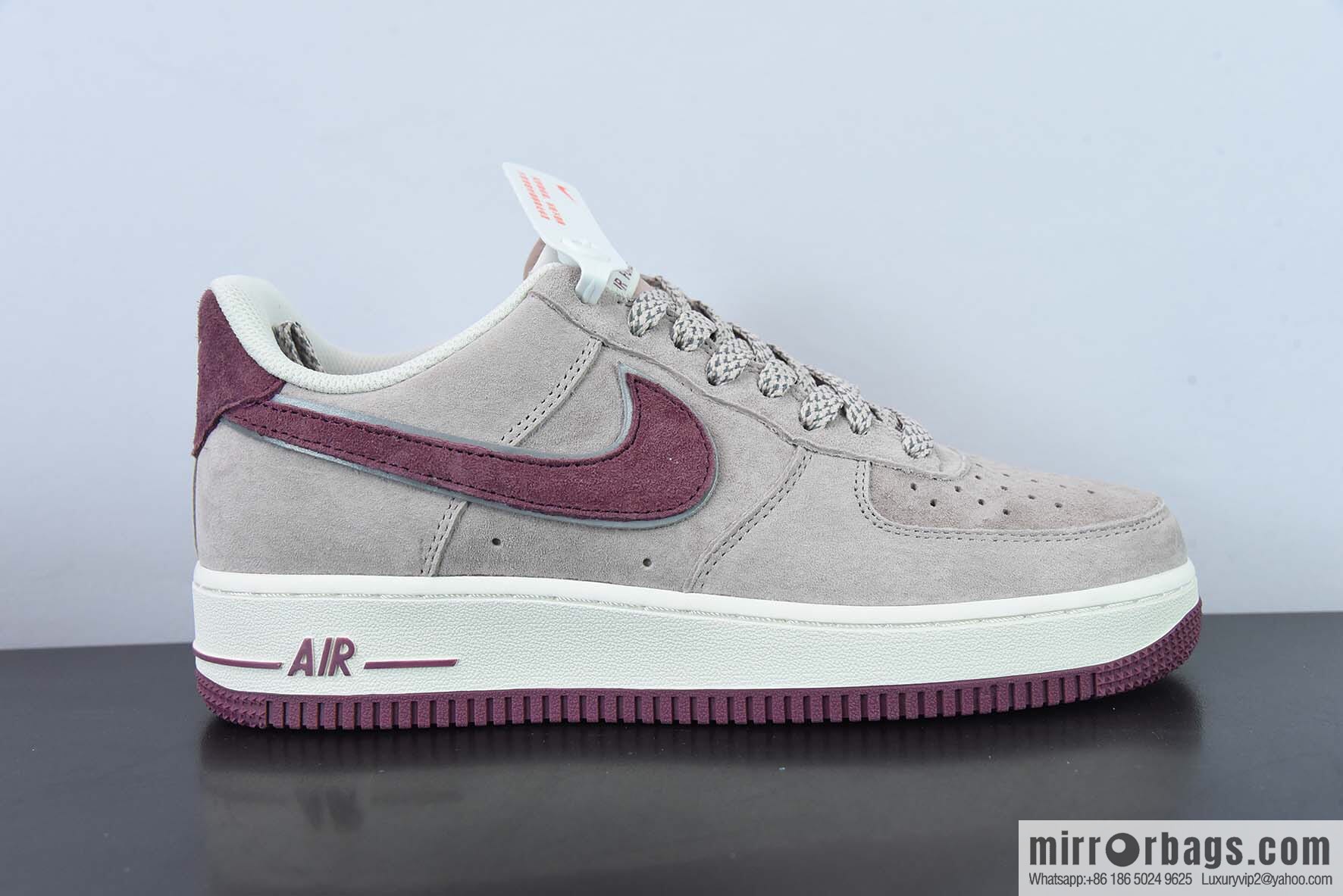 AKIRA × Nike Air Force 1 Low '07 Jujube Unisex same sneakers color scheme Item number: KT0036-088