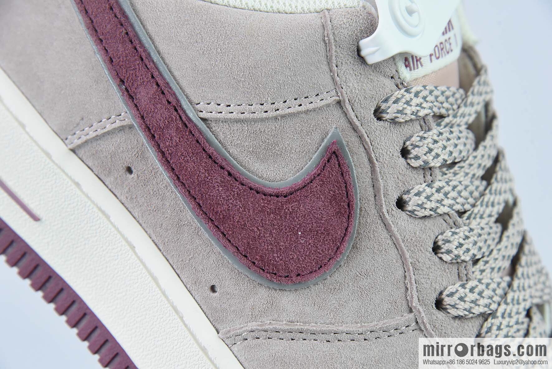 AKIRA × Nike Air Force 1 Low '07 Jujube Unisex same sneakers color scheme Item number: KT0036-088