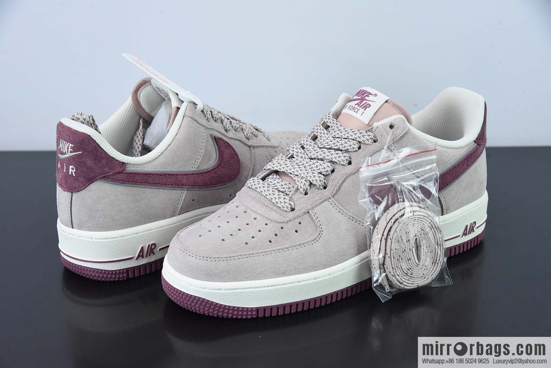 AKIRA × Nike Air Force 1 Low '07 Jujube Unisex same sneakers color scheme Item number: KT0036-088