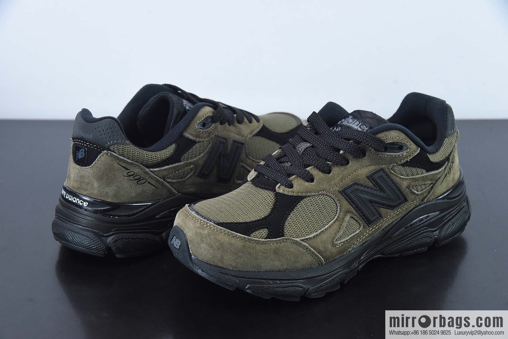 JJJJound x New Balance 990 v3 joint Vintage low-top casual running shoes, light brown, American, item number: M990JJ3