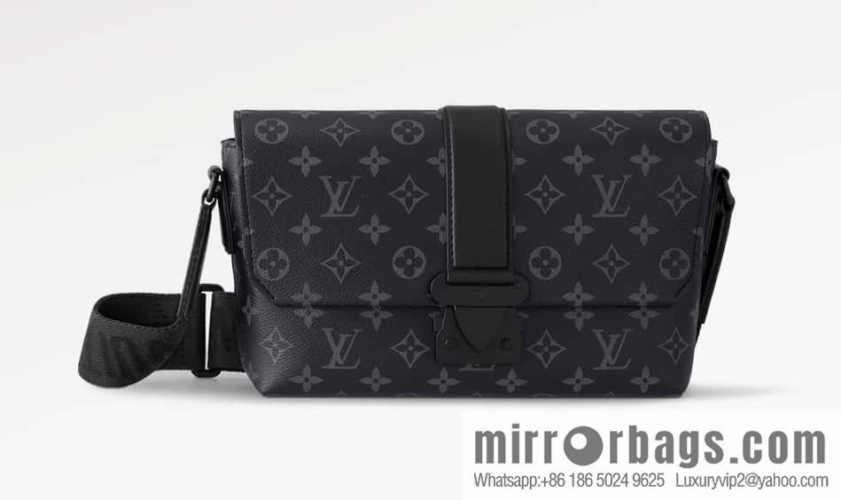 [Original order boutique] M46794 black flower, men's bag messenger bag series S-Cape messenger bag