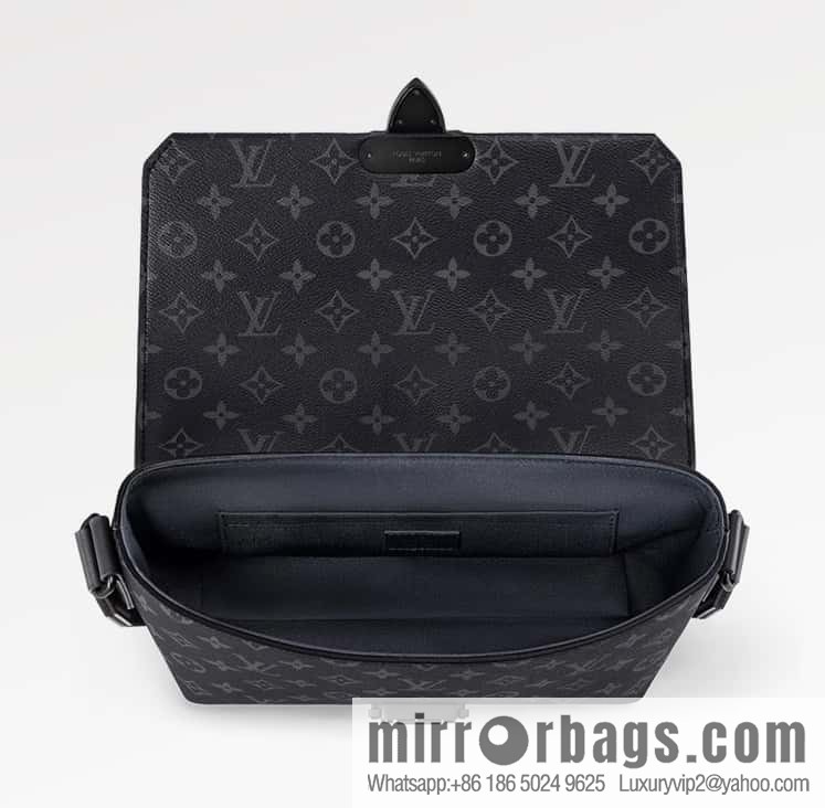 [Original order boutique] M46794 black flower, men's bag messenger bag series S-Cape messenger bag