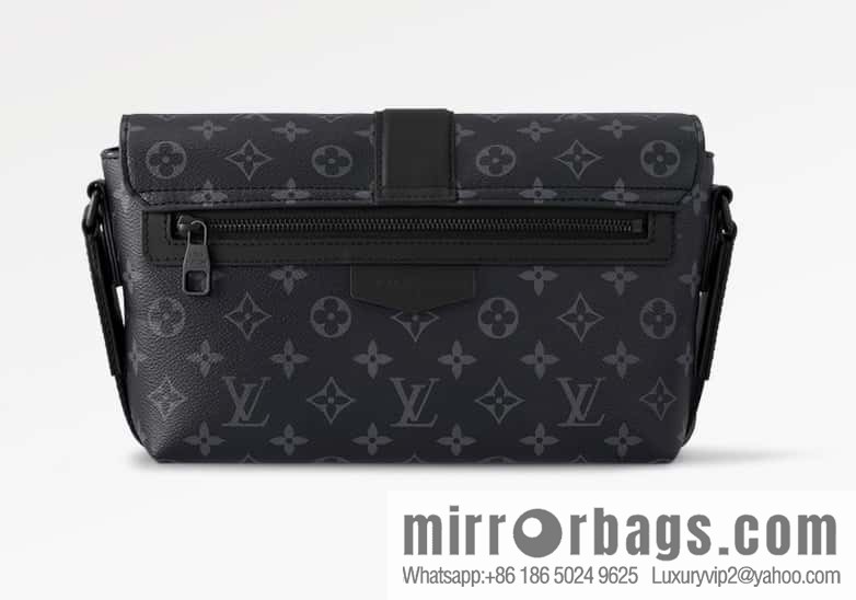[Original order boutique] M46794 black flower, men's bag messenger bag series S-Cape messenger bag