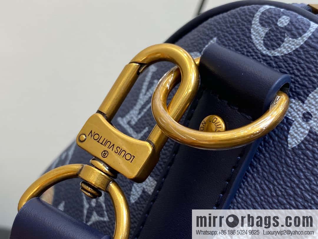 [Original order boutique] M23773 blue flame, men's bag pillow bag series KEEPALL 50 travel bag