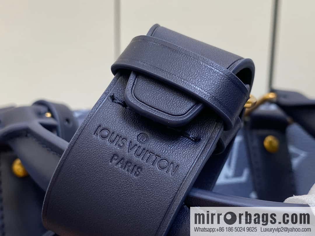 [Original order boutique] M23773 blue flame, men's bag pillow bag series KEEPALL 50 travel bag