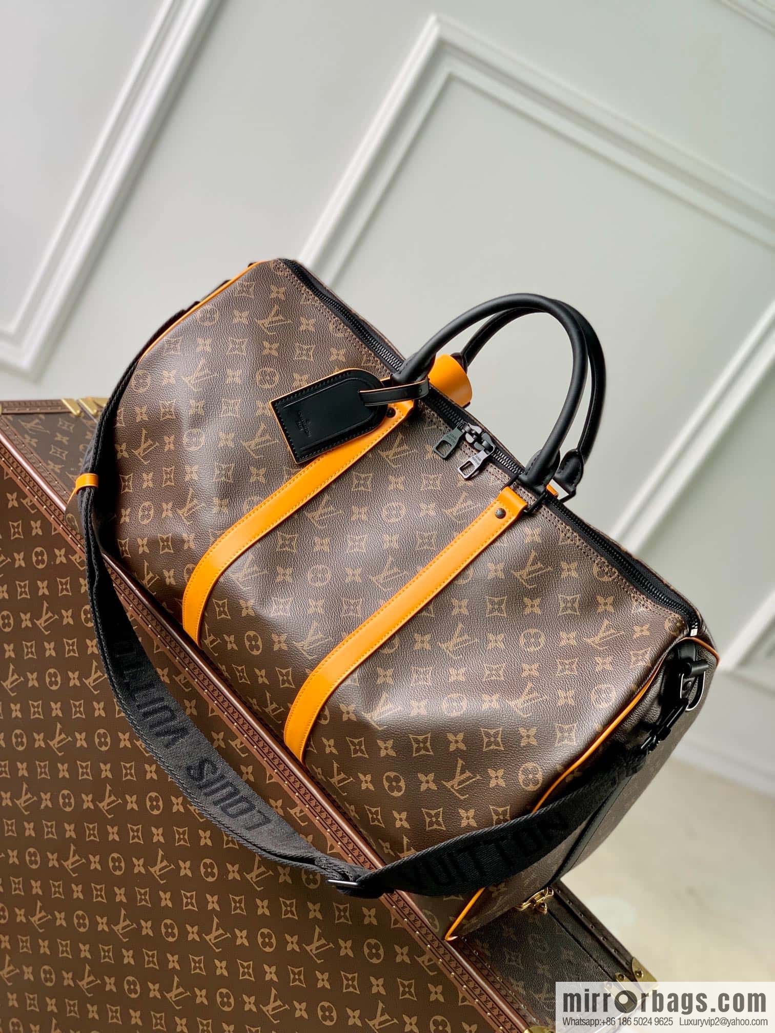 M46703 Sunset Bright Orange [KEEPALL BANDOULIZRE 50 Travel Bags]