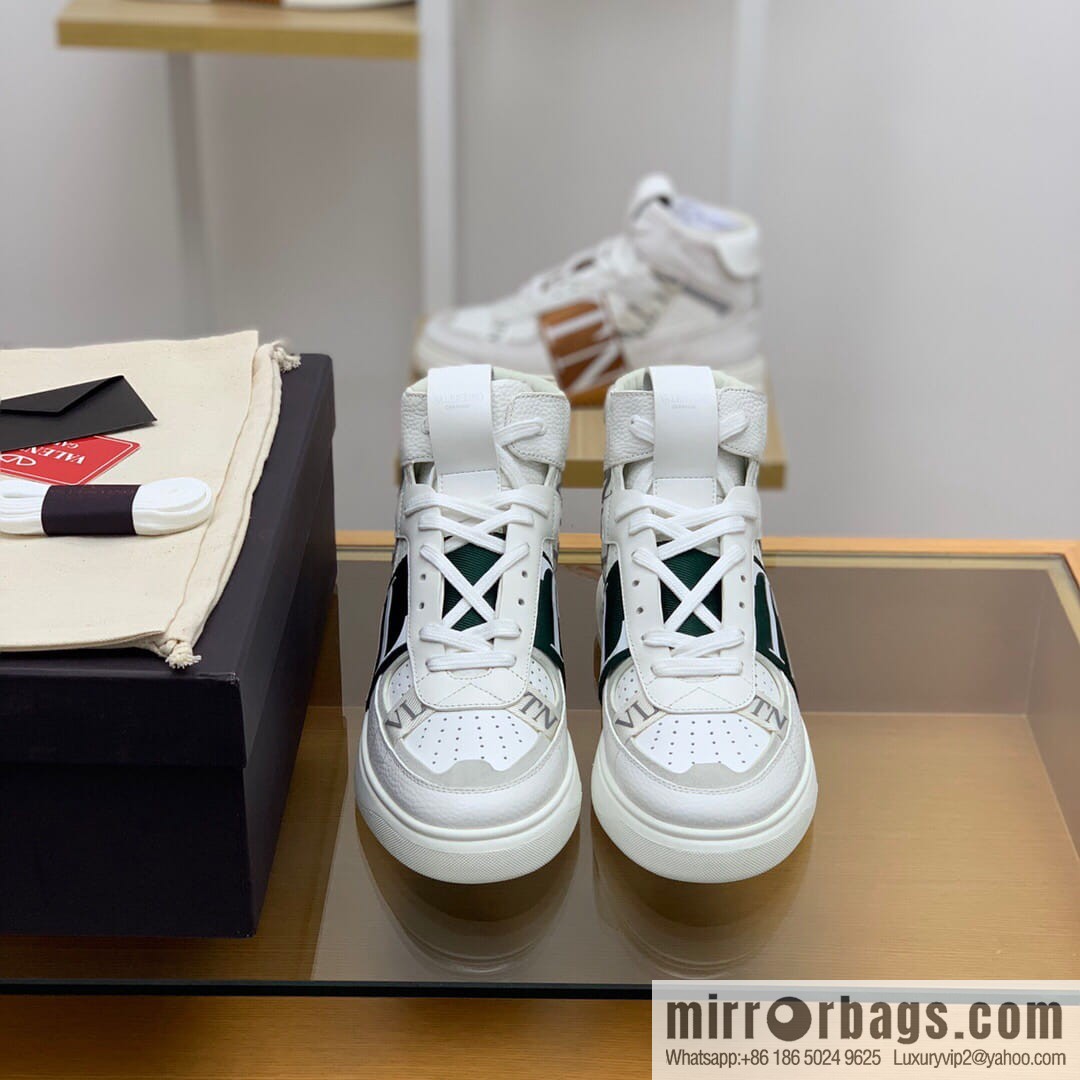 VALENTINO Valentino, six rubber effects VLTN logo straps Unisex His & Hers sneakers