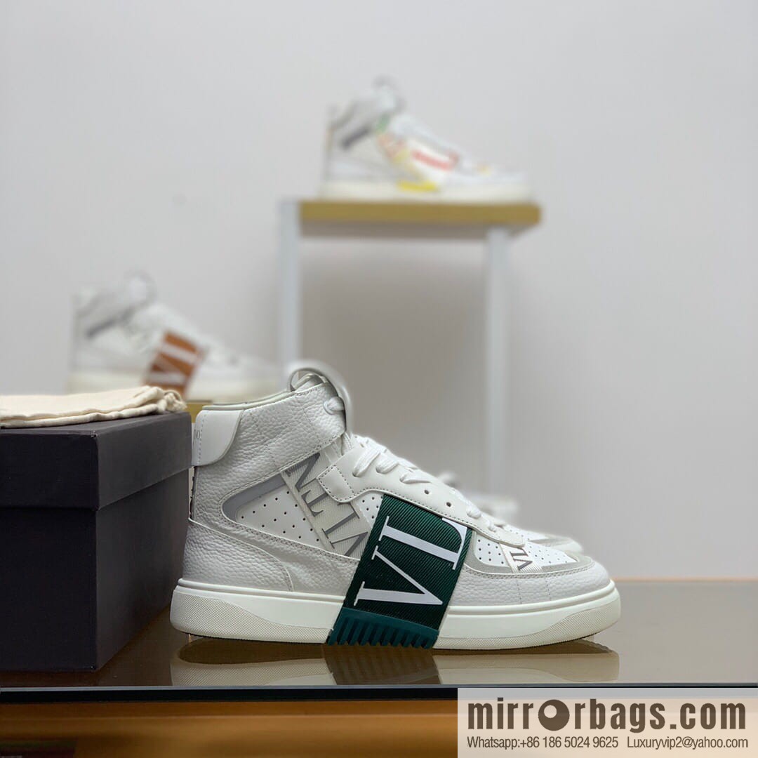 VALENTINO Valentino, six rubber effects VLTN logo straps Unisex His & Hers sneakers