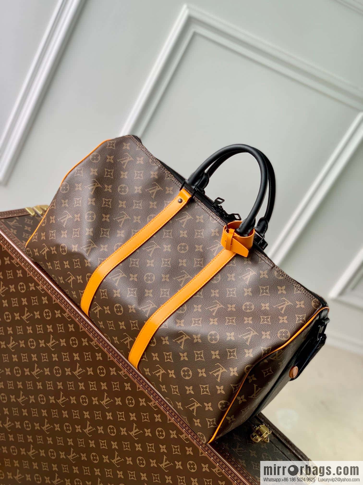 M46703 Sunset Bright Orange [KEEPALL BANDOULIZRE 50 Travel Bags]