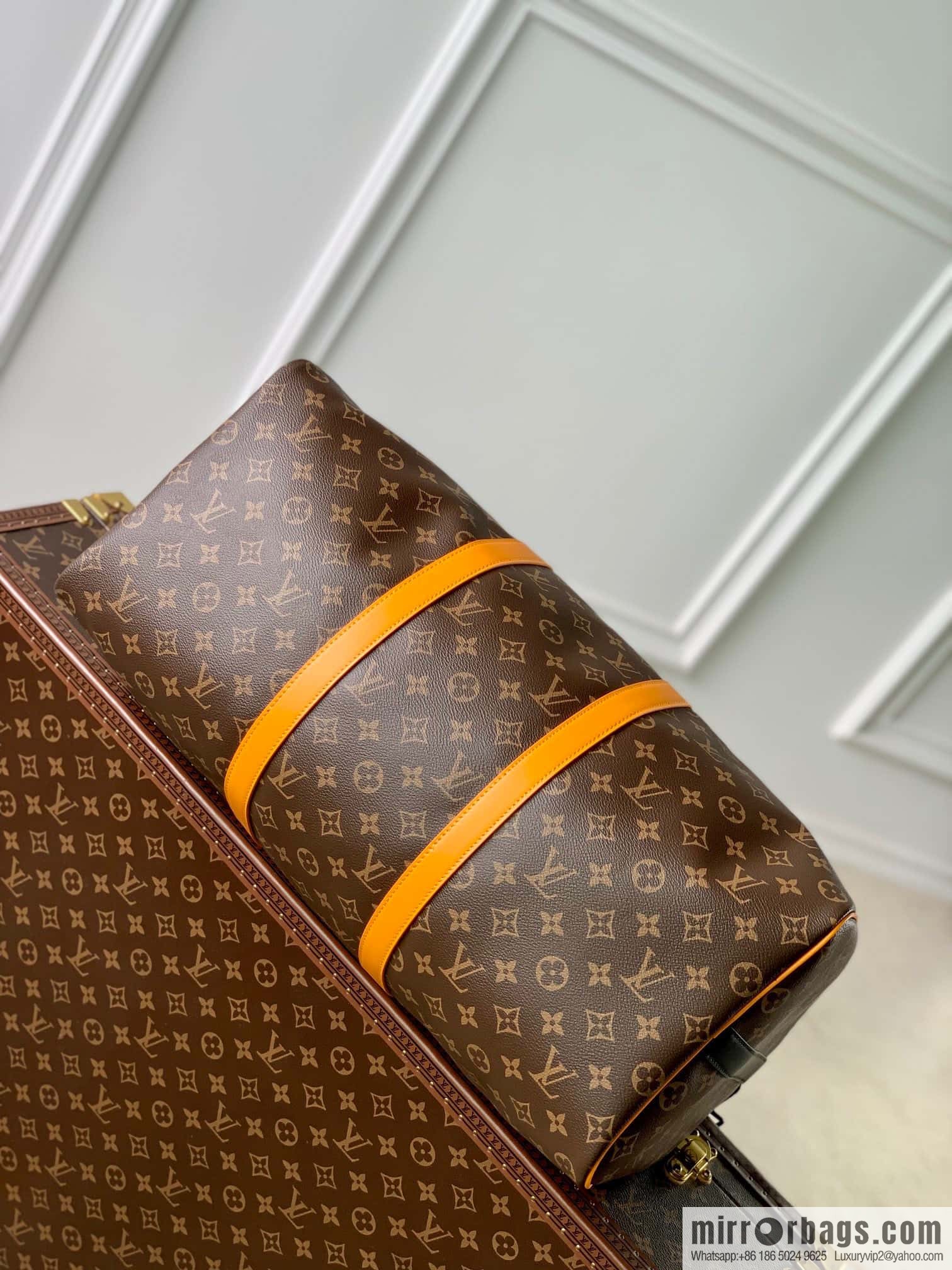 M46703 Sunset Bright Orange [KEEPALL BANDOULIZRE 50 Travel Bags]
