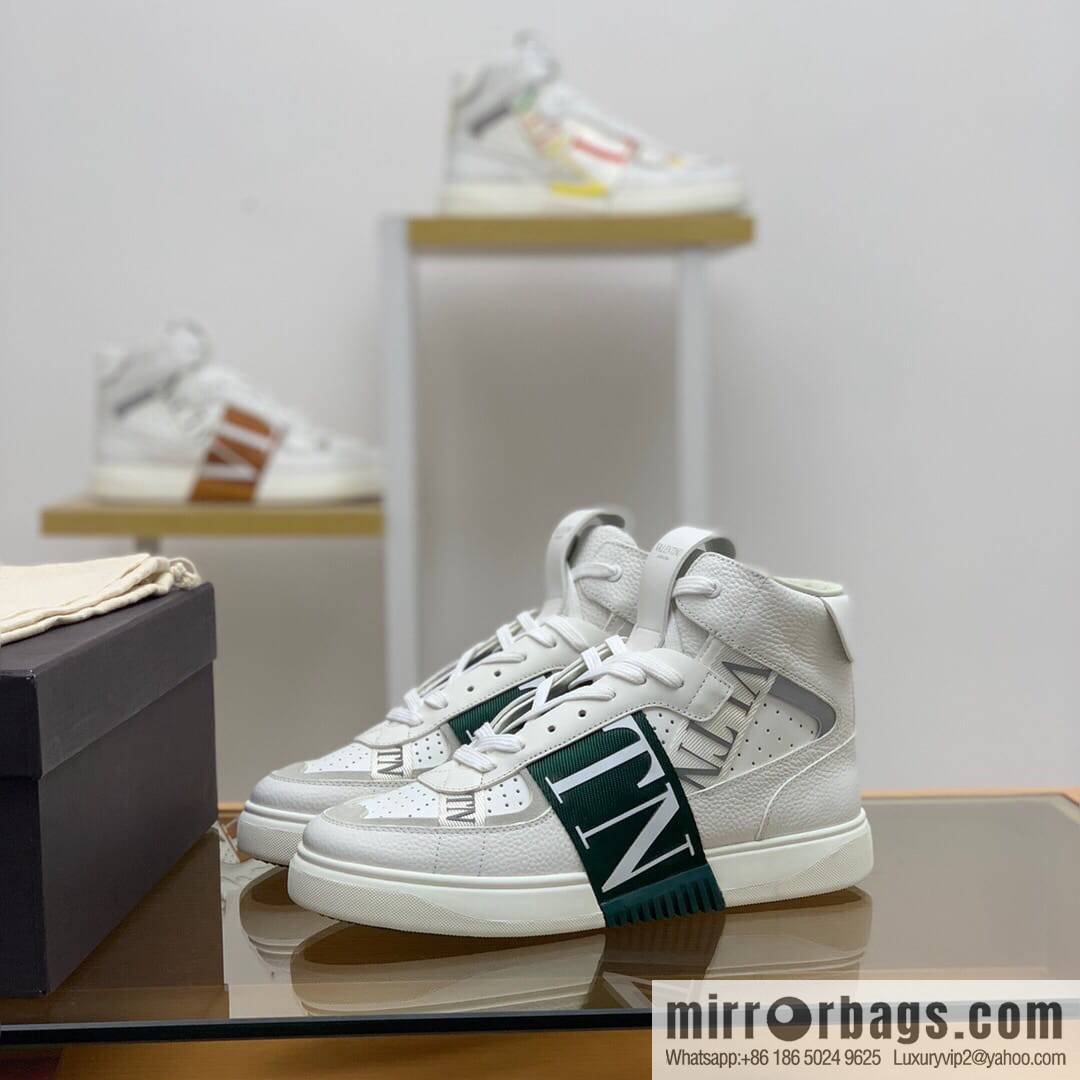 VALENTINO Valentino, six rubber effects VLTN logo straps Unisex His & Hers sneakers