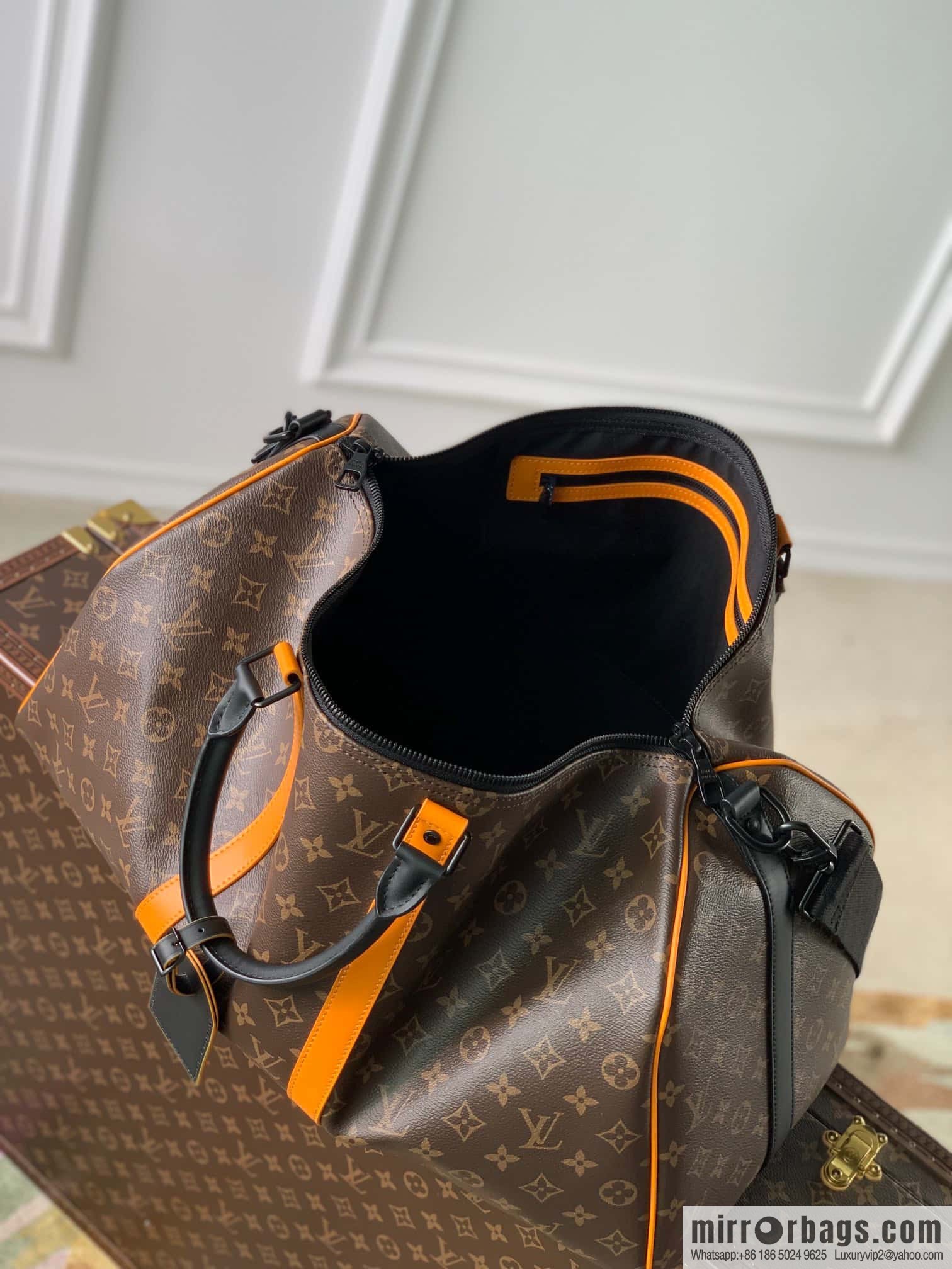 M46703 Sunset Bright Orange [KEEPALL BANDOULIZRE 50 Travel Bags]