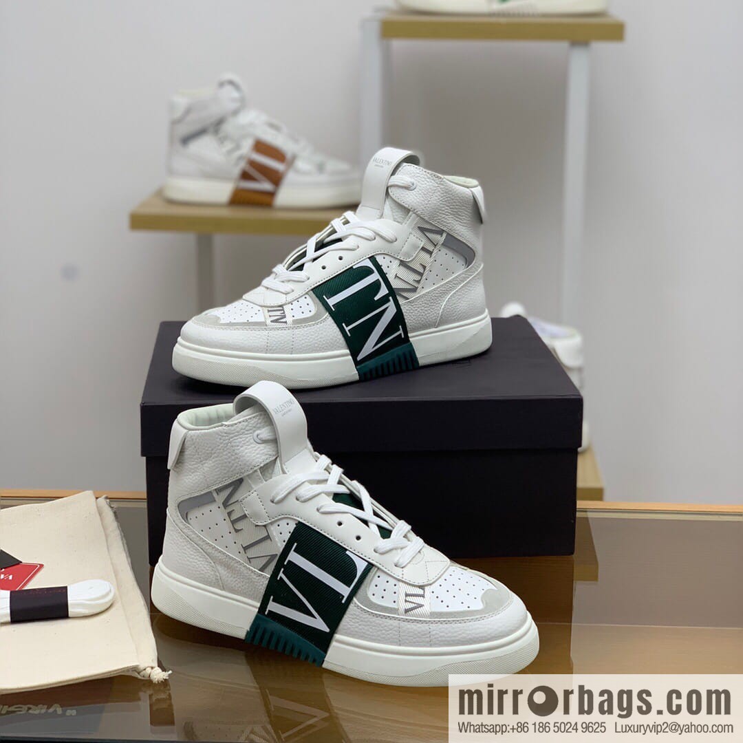 VALENTINO Valentino, six rubber effects VLTN logo straps Unisex His & Hers sneakers