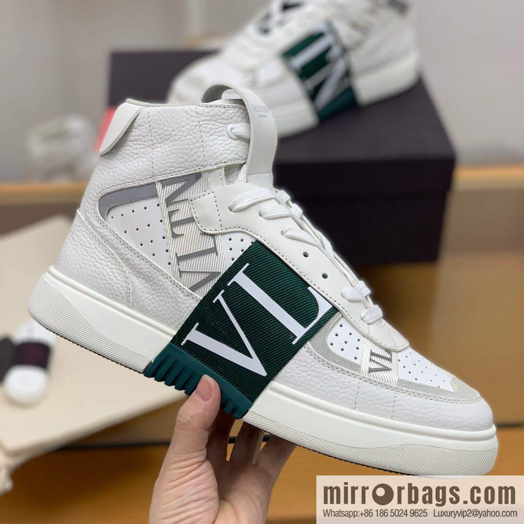 VALENTINO Valentino, six rubber effects VLTN logo straps Unisex His & Hers sneakers
