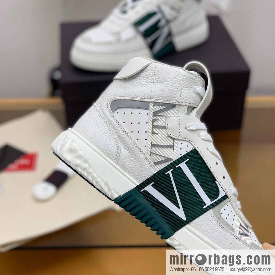VALENTINO Valentino, six rubber effects VLTN logo straps Unisex His & Hers sneakers