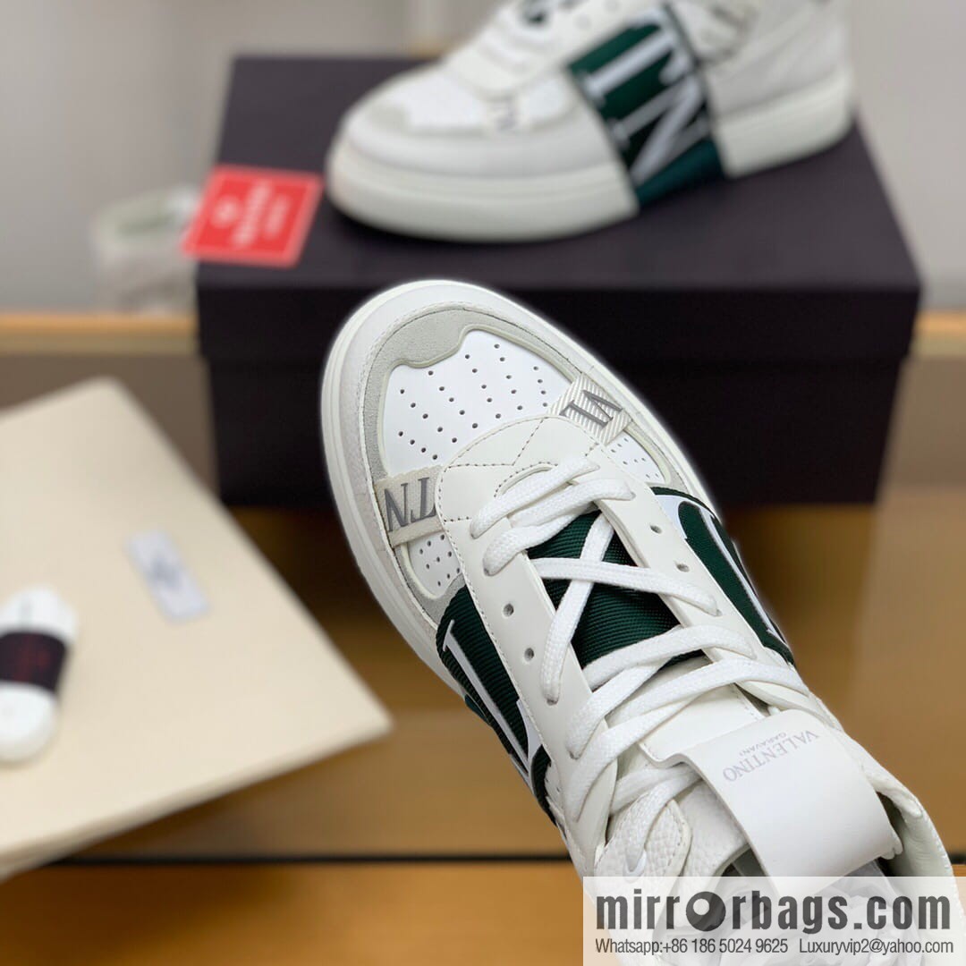 VALENTINO Valentino, six rubber effects VLTN logo straps Unisex His & Hers sneakers
