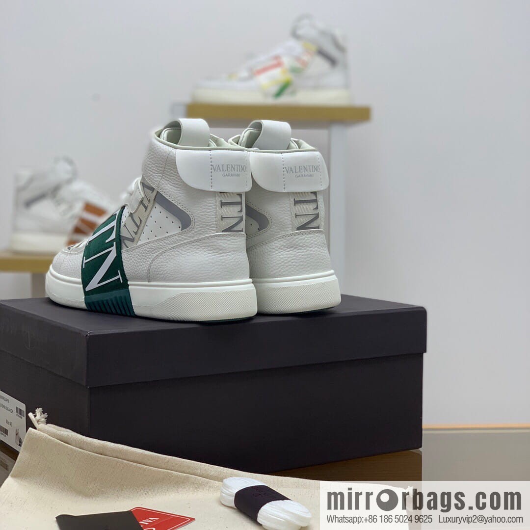 VALENTINO Valentino, six rubber effects VLTN logo straps Unisex His & Hers sneakers