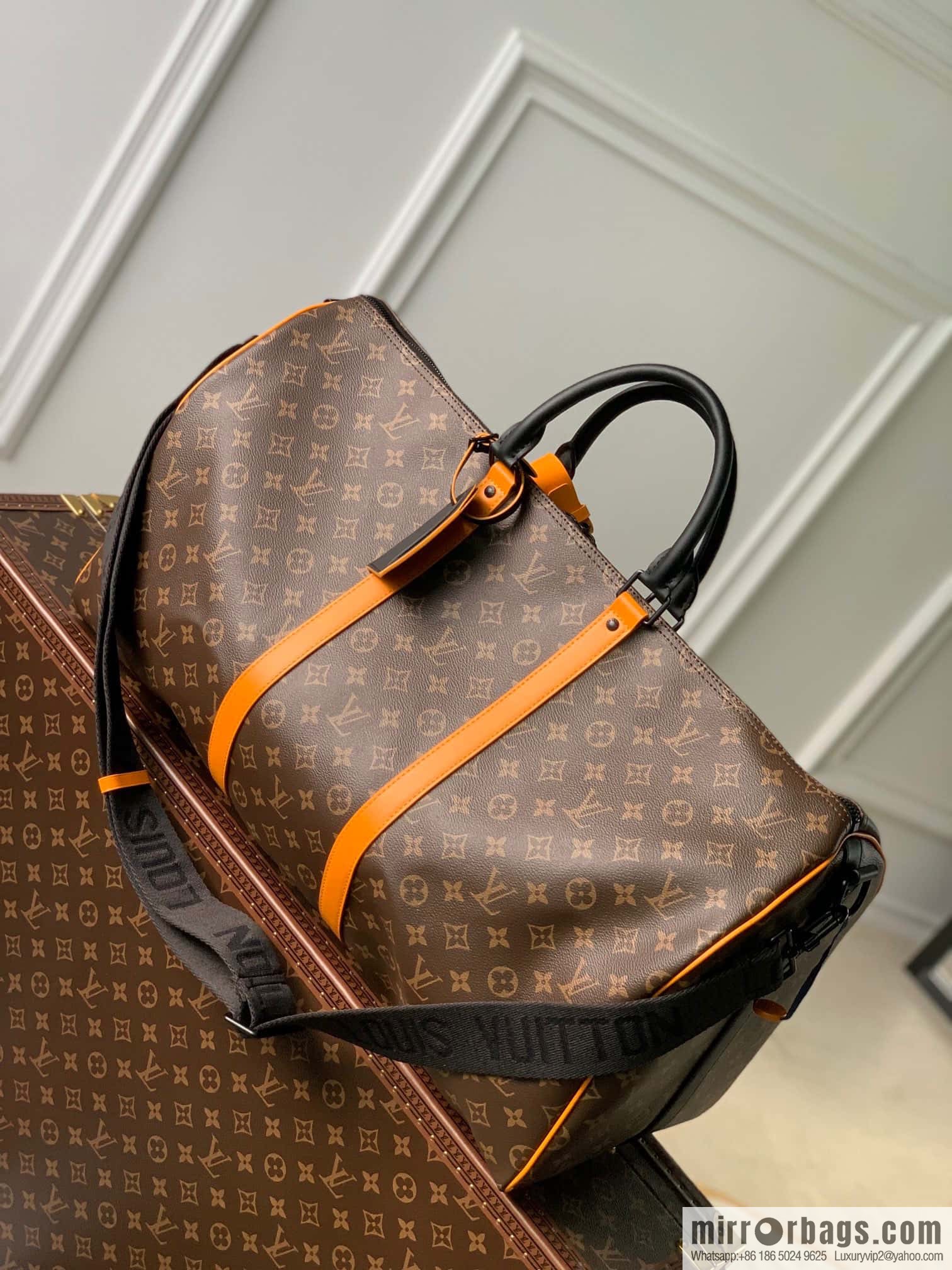 M46703 Sunset Bright Orange [KEEPALL BANDOULIZRE 55 Travel Bags]