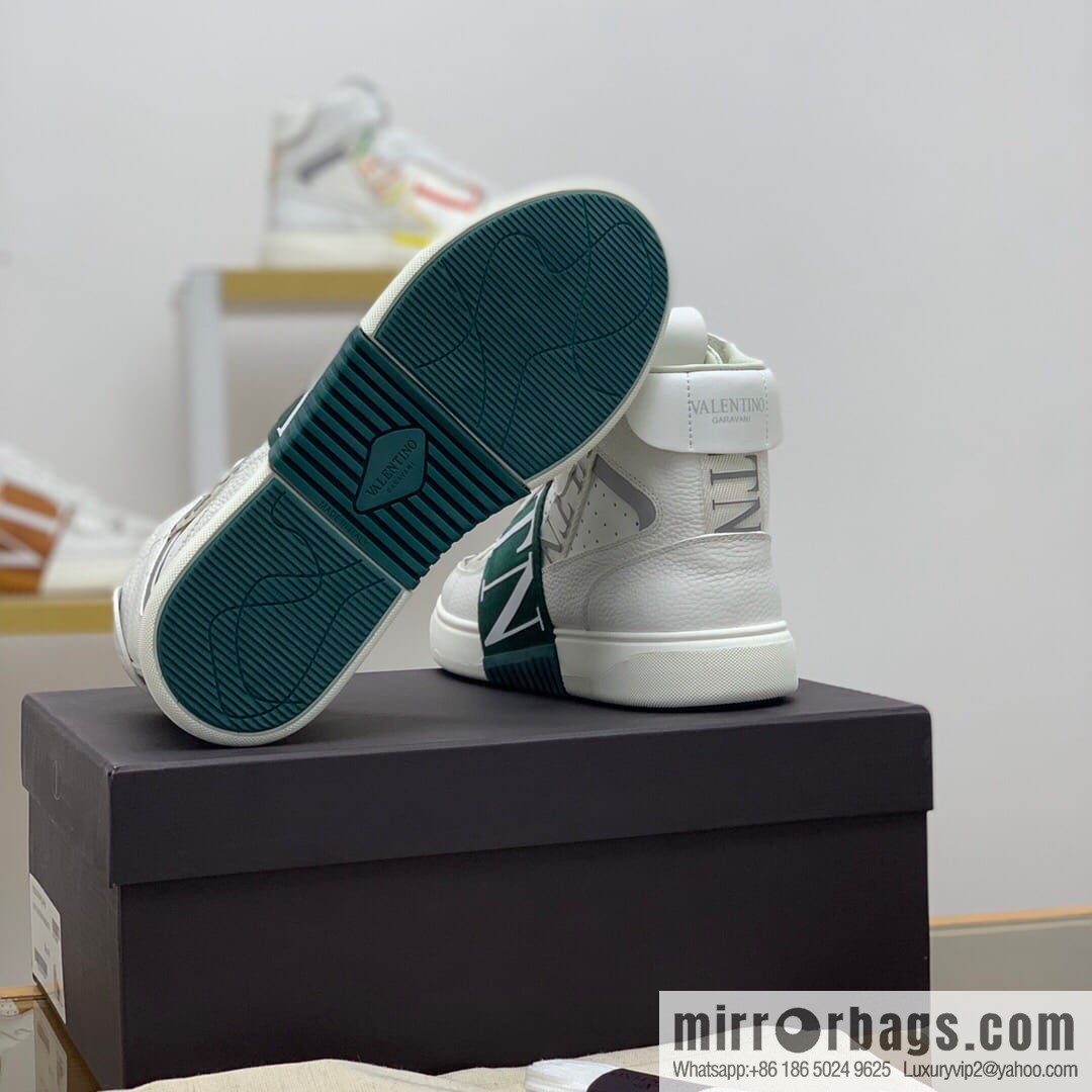 VALENTINO Valentino, six rubber effects VLTN logo straps Unisex His & Hers sneakers