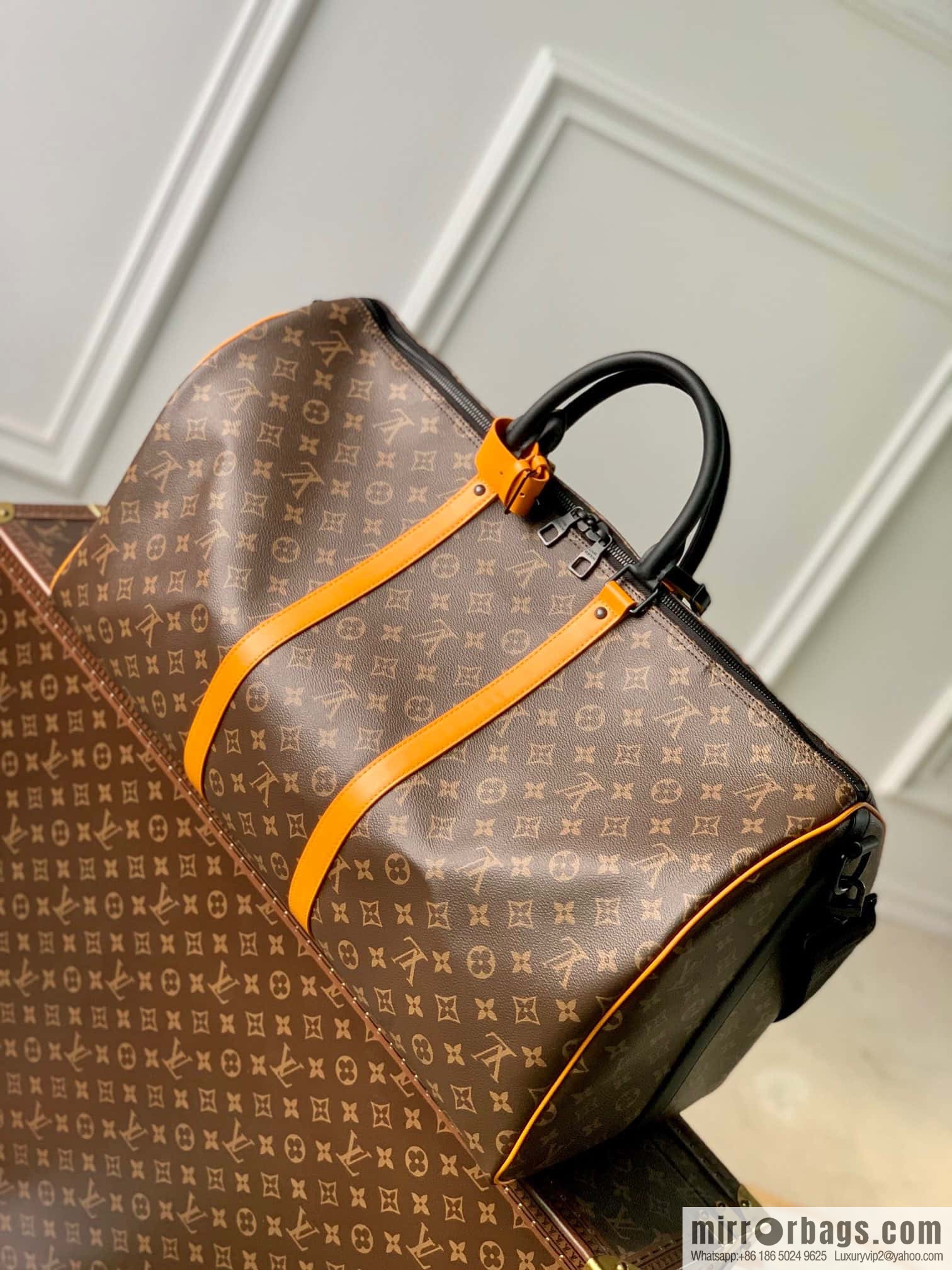 M46703 Sunset Bright Orange [KEEPALL BANDOULIZRE 55 Travel Bags]